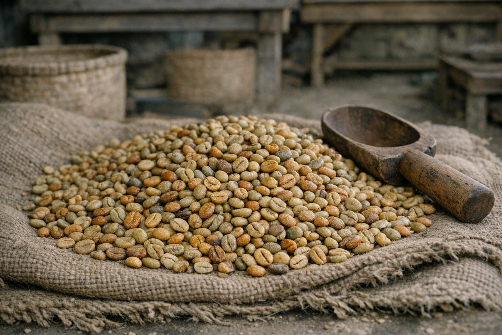 Arabica coffee Green beans from Nusa Tenggara