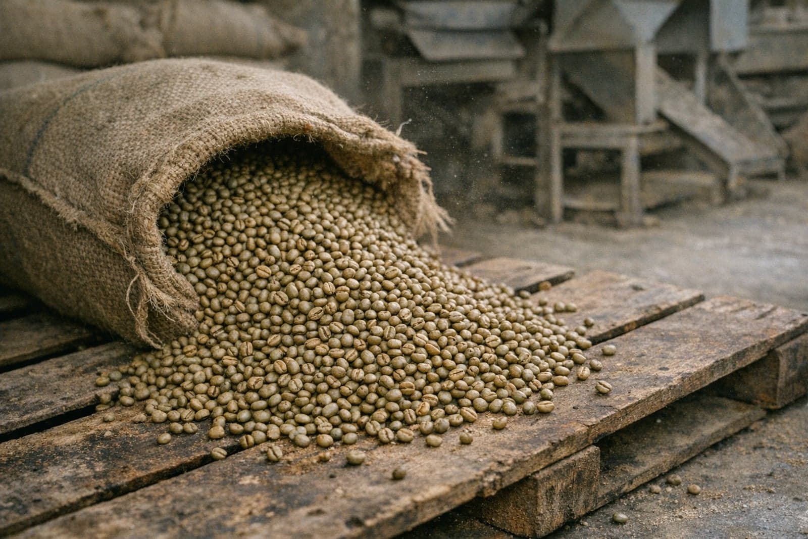 Robusta coffee Green beans from Sumatra
